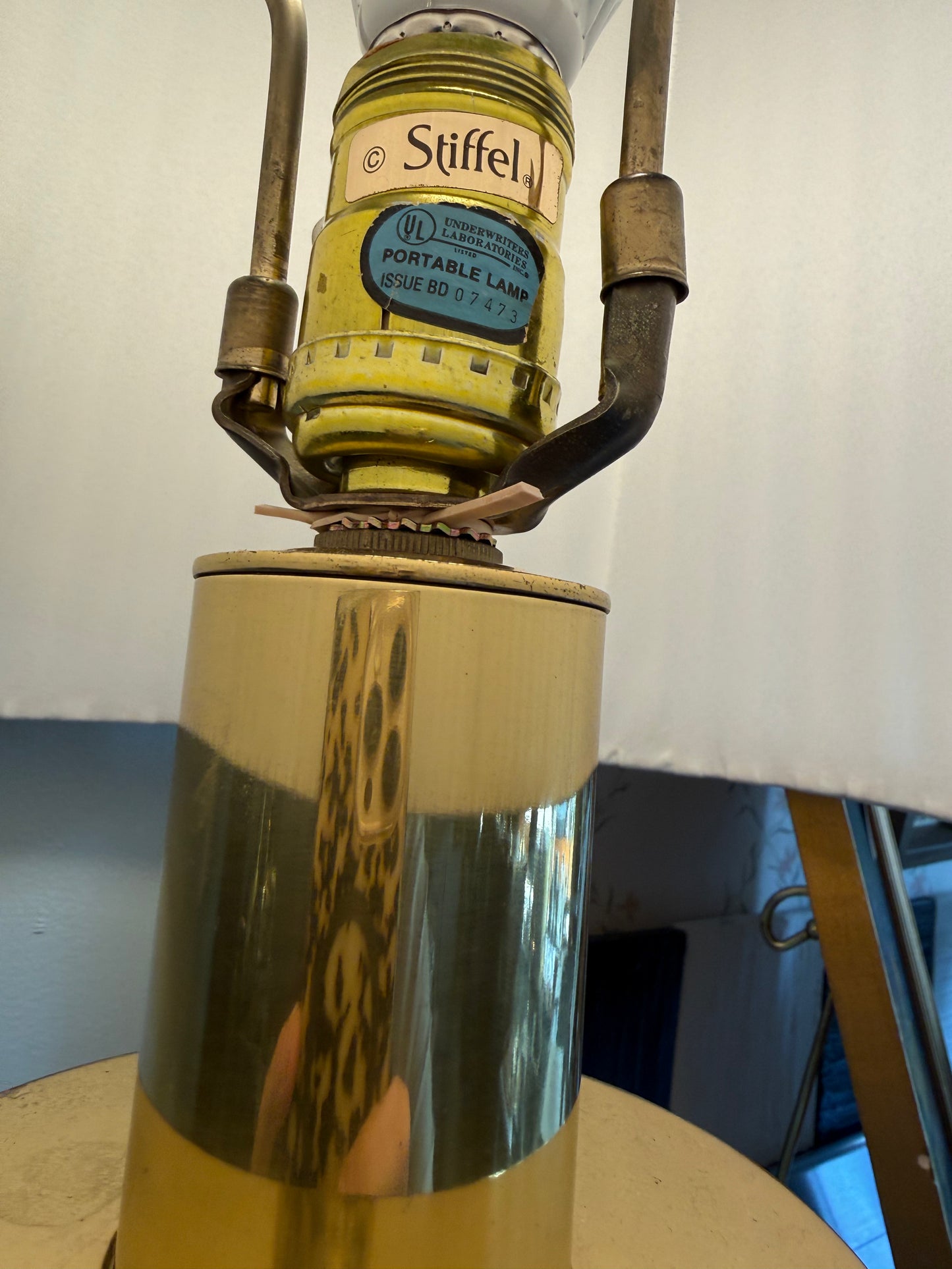 VIntage 1980 Stiffel Lamp