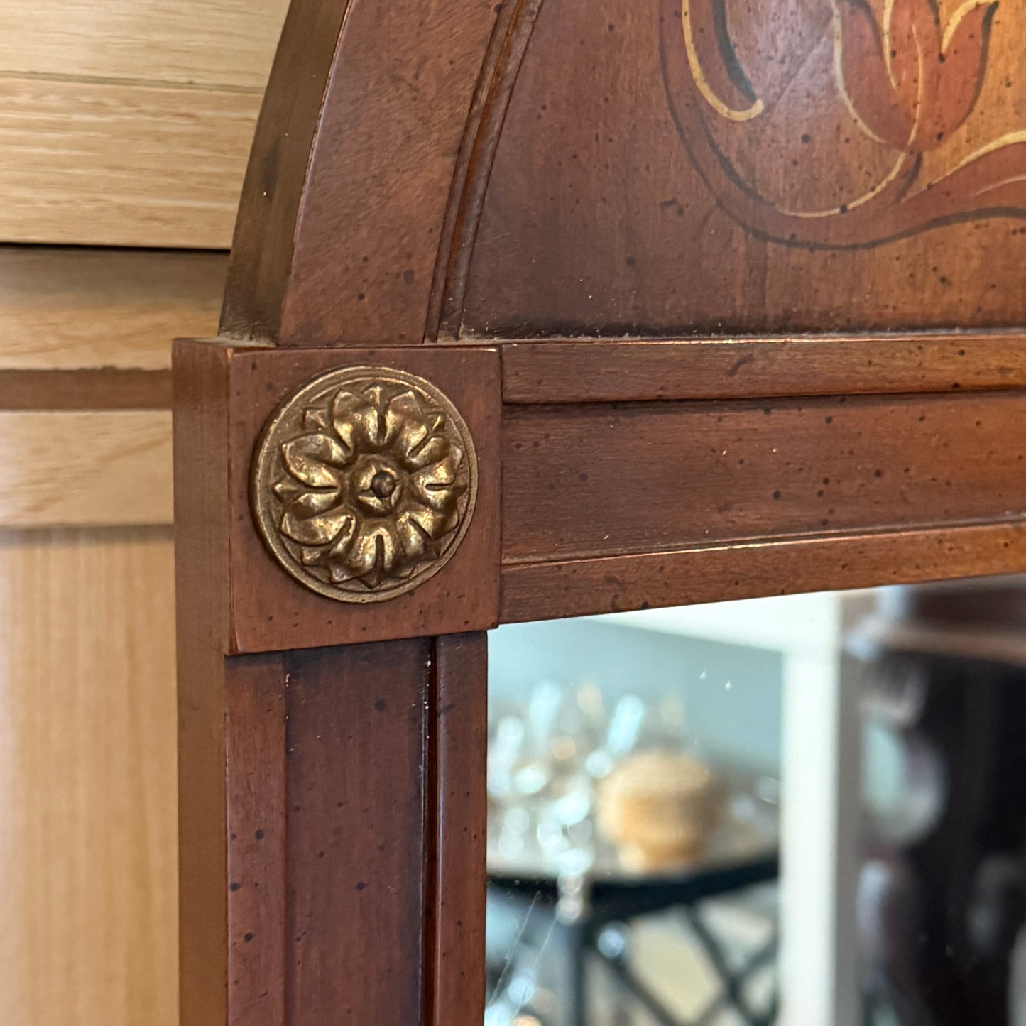 Vintage Console Table with Mirror