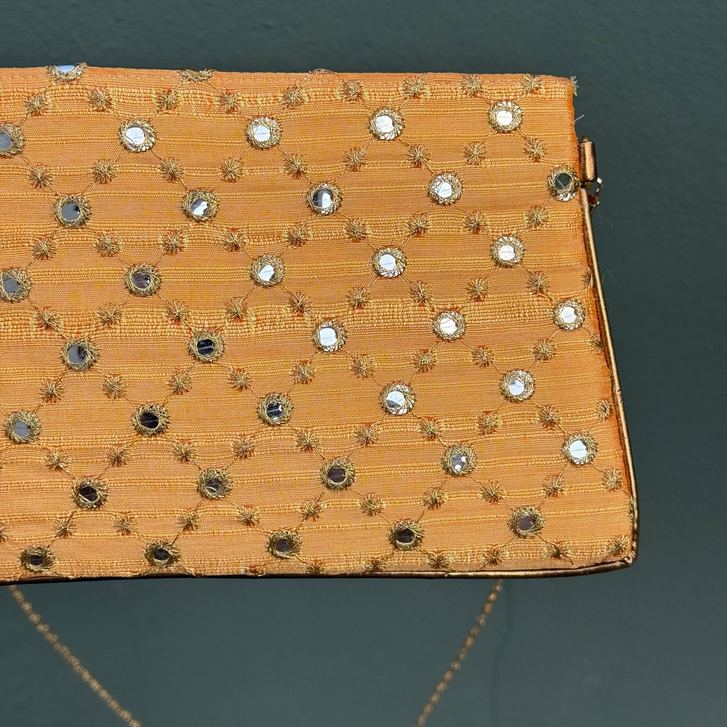 Gold & Mirrors Clutch
