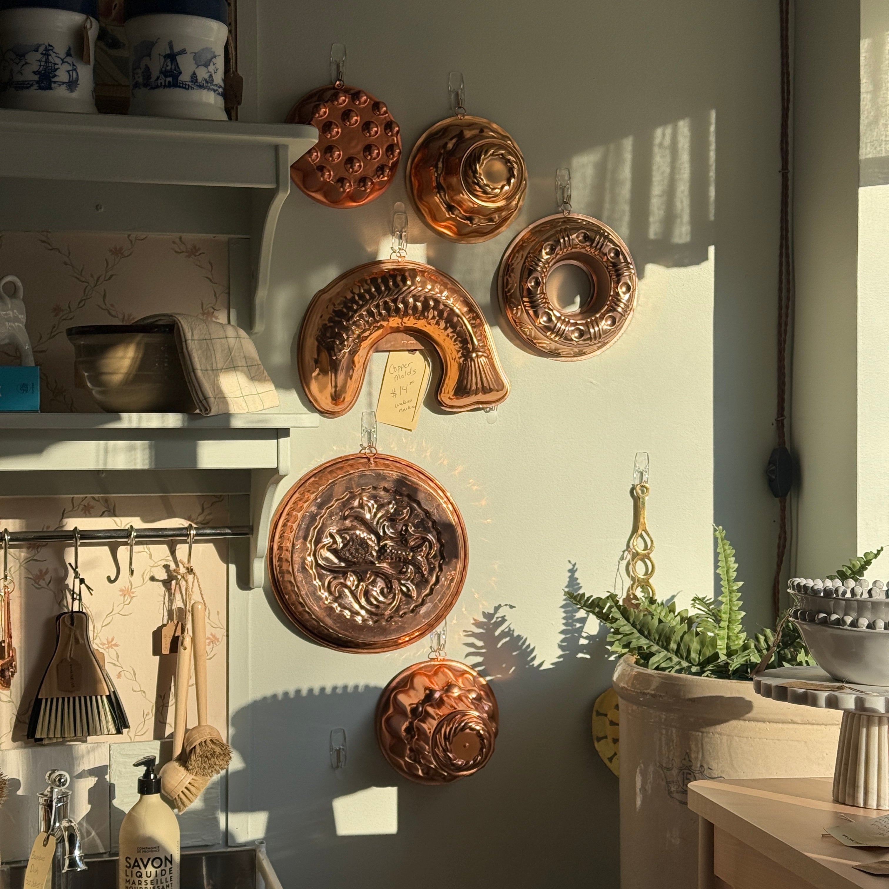 Copper Tin Molds – House 15
