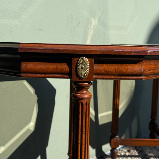 Vintage Octagonal Side Table