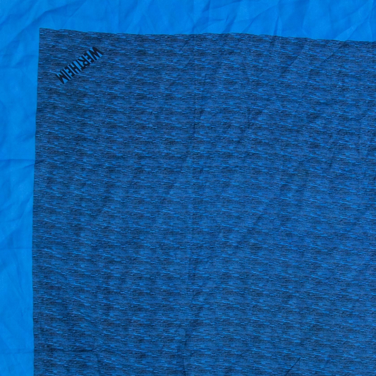Blue & Black French Scarf