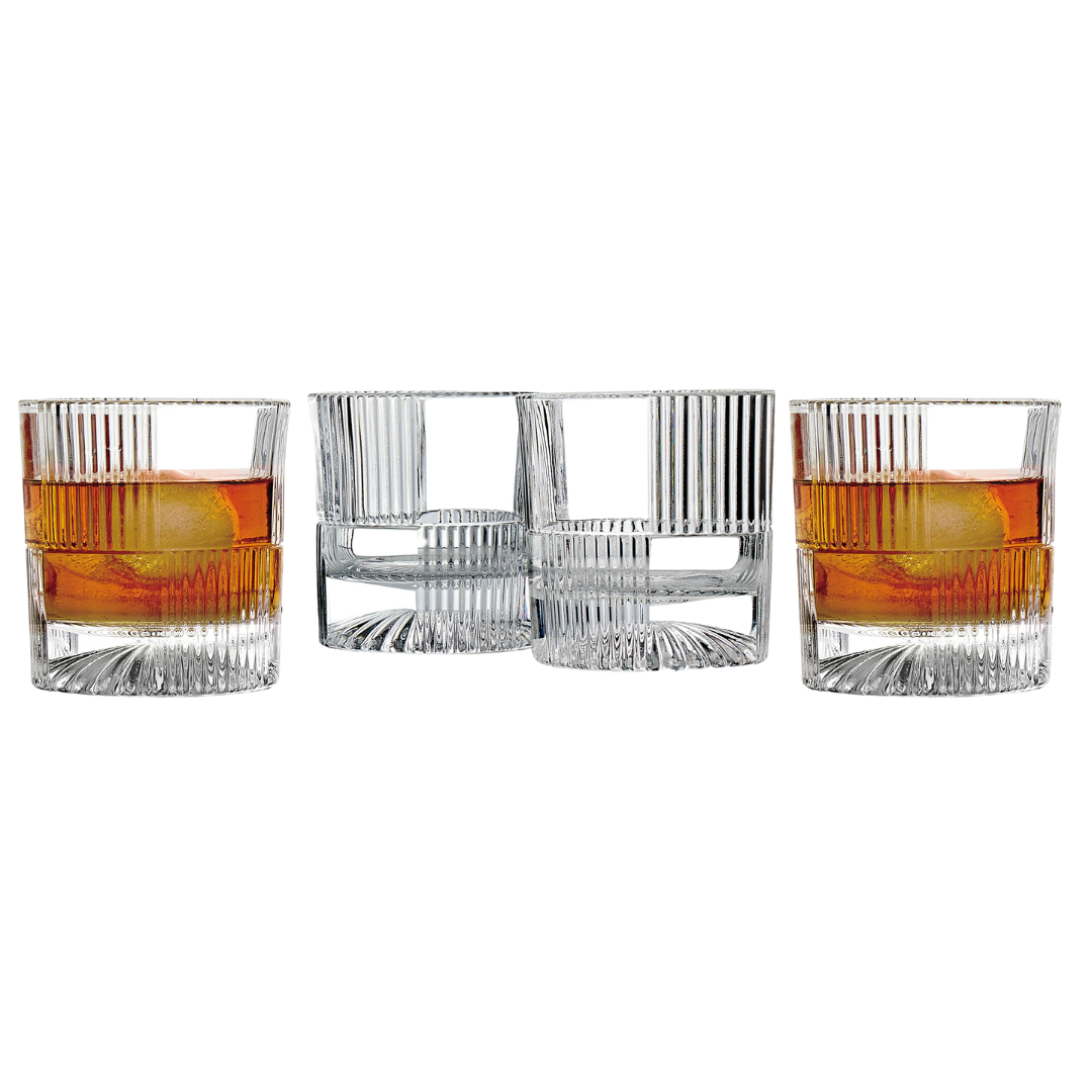 Set of Four Scatola Glasses