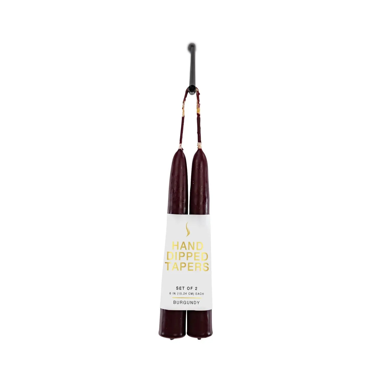 Burgundy Joint Wick Pair Candle