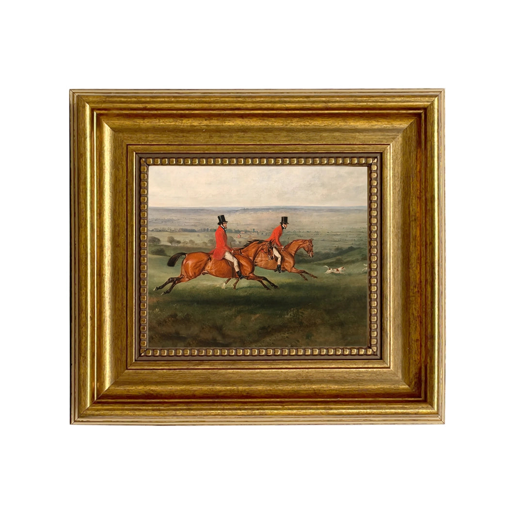Across the Meadow Vintage Painting Print