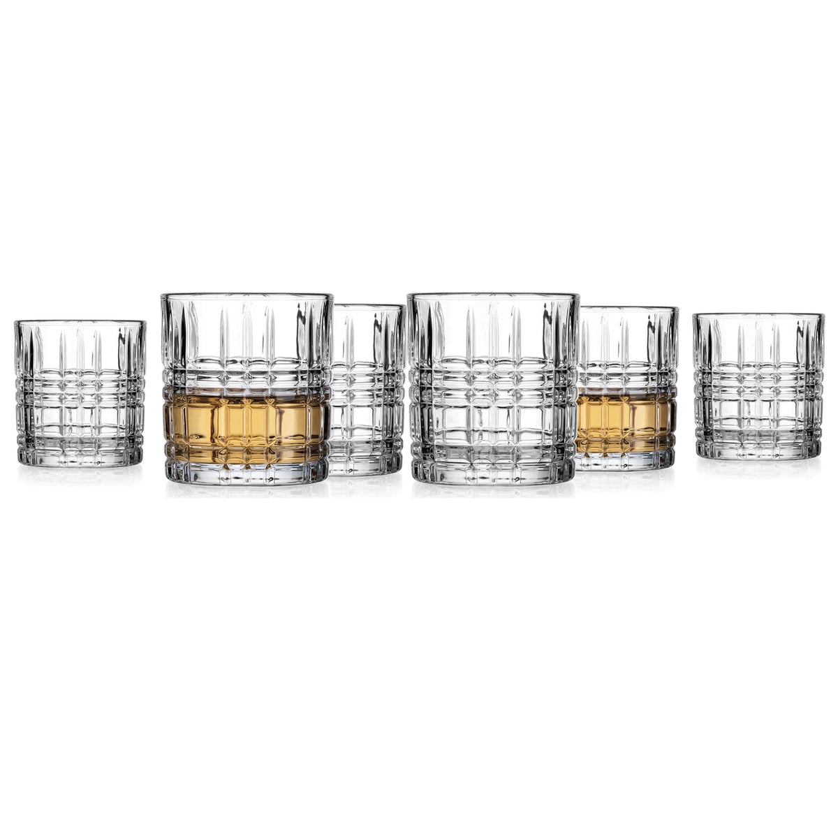 Set of Six Crystal Shot Glasses