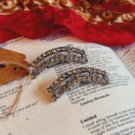 Musi Rhinestone Shoe Clips