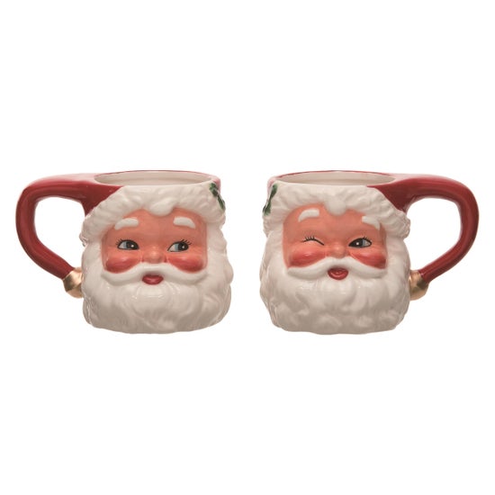 Pair of Santa Mugs
