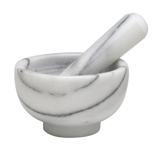 Marble Mortar and Pestle