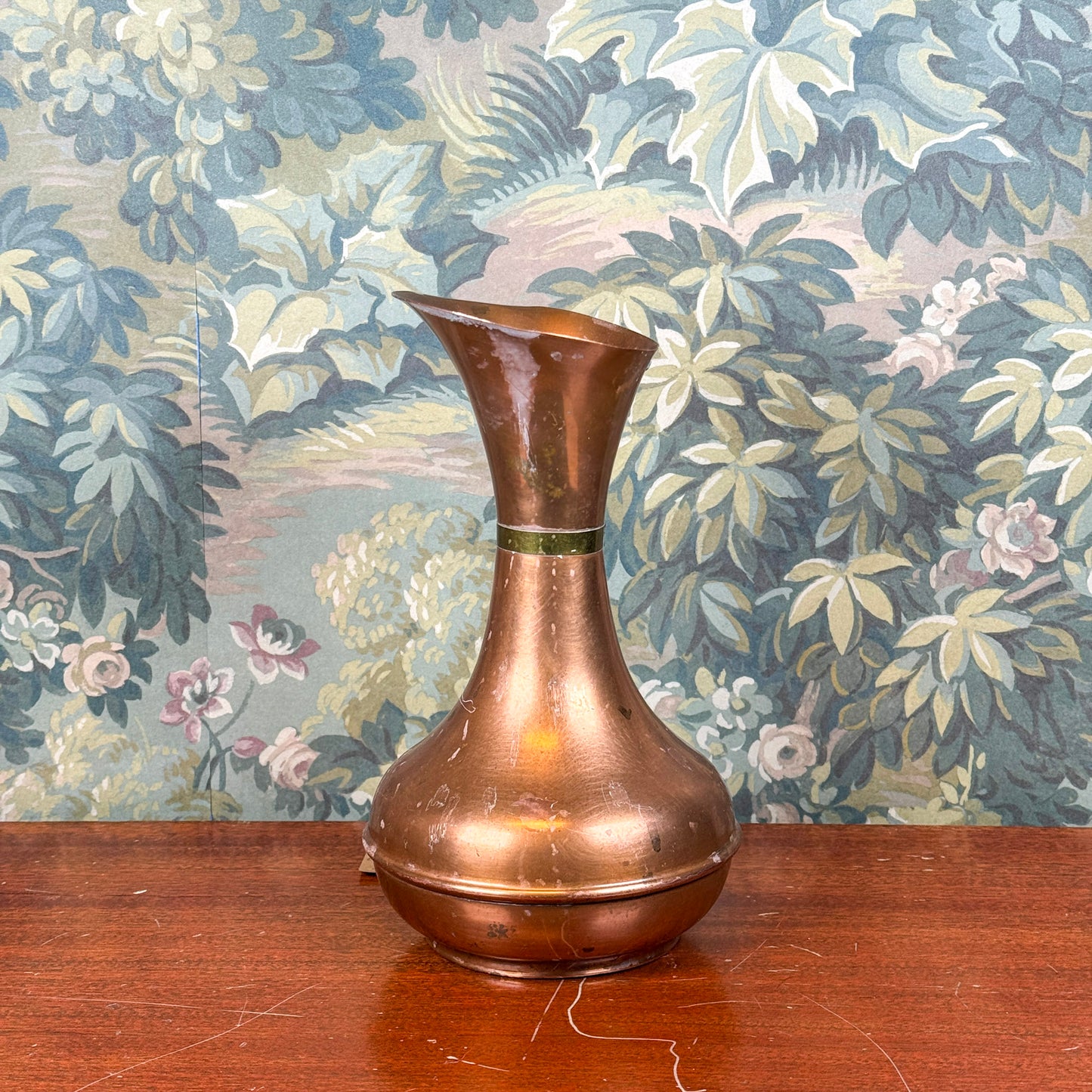 Vintage Copper & Brass Vase