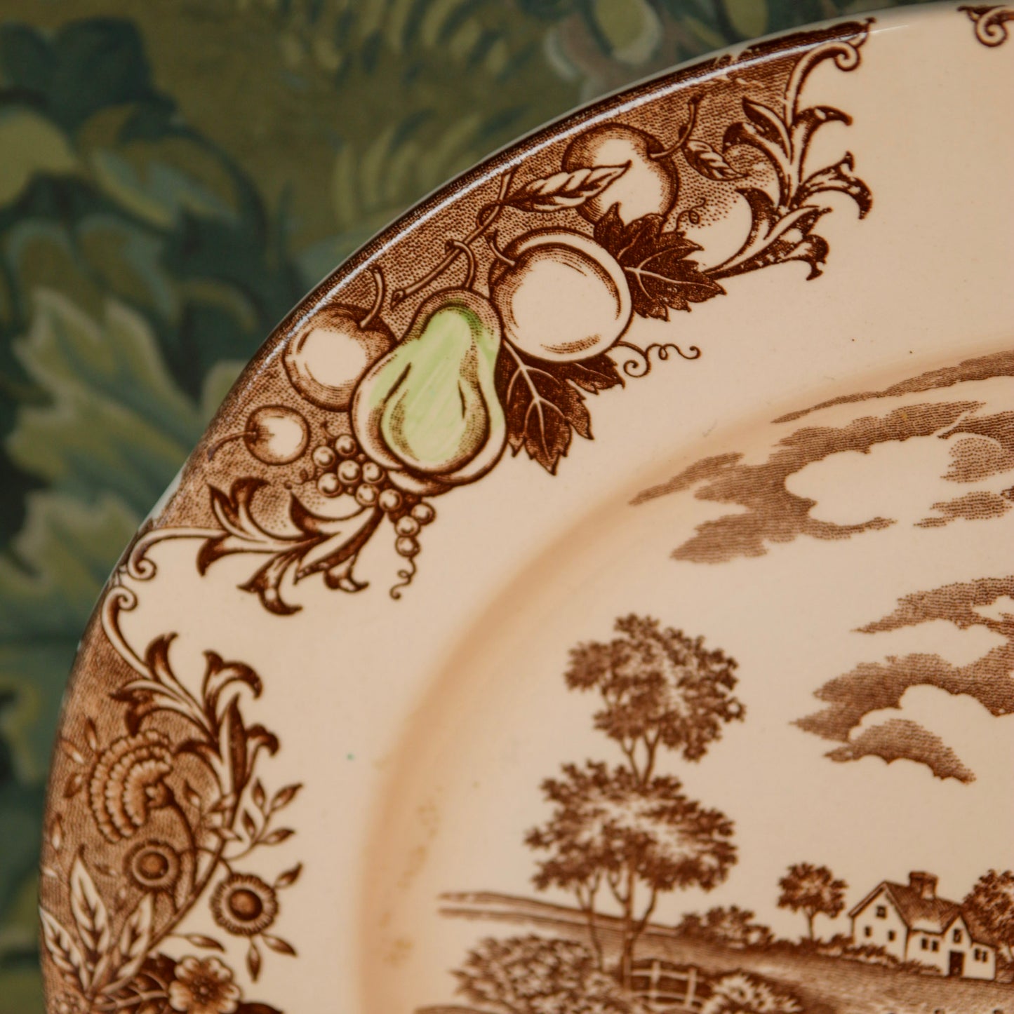 Vintage Turkey Serving Platter