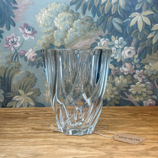 1970's French Luminare Swirl Vase