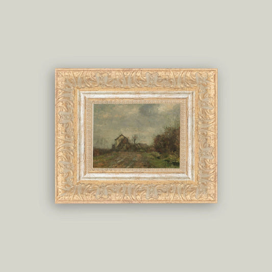 "Wedeler Au" Painting Framed Reproduction