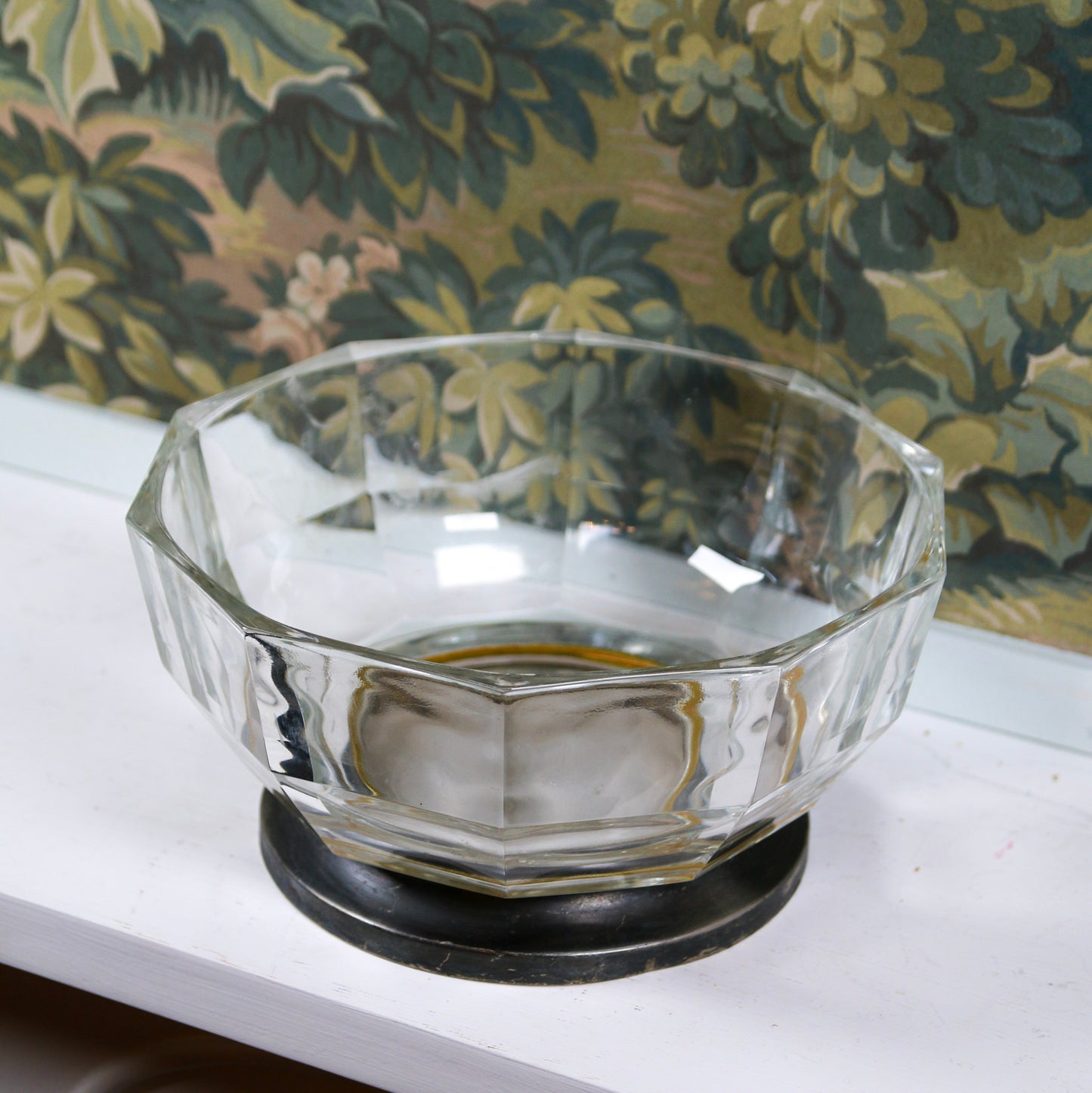 Large Glass Punch Bowl