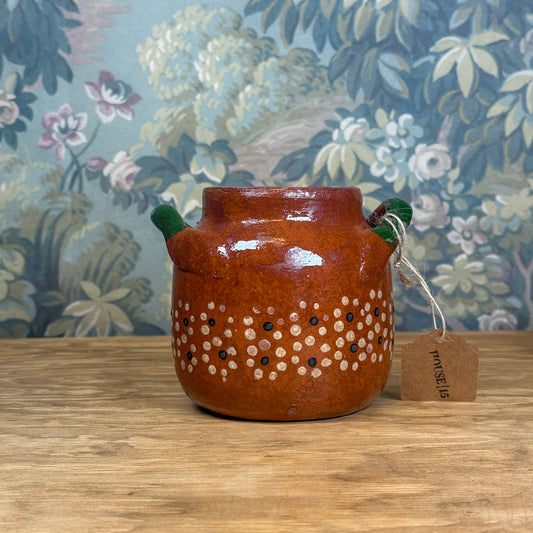 Mexican Clay Bean Pot