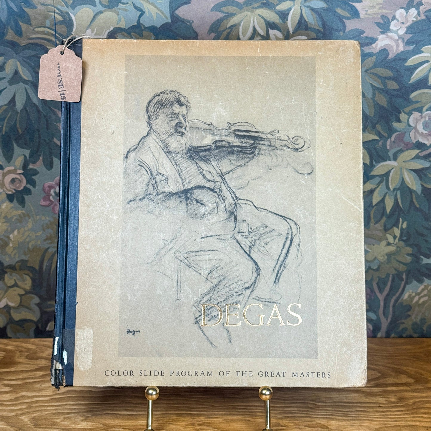 Degas Da Vinci Color Slides Art Book