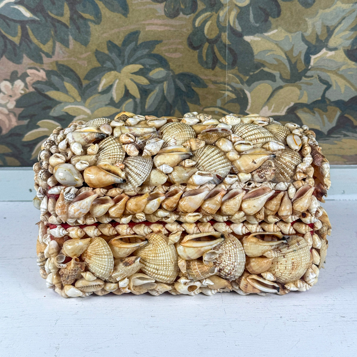 Vintage Shell Encrusted Box