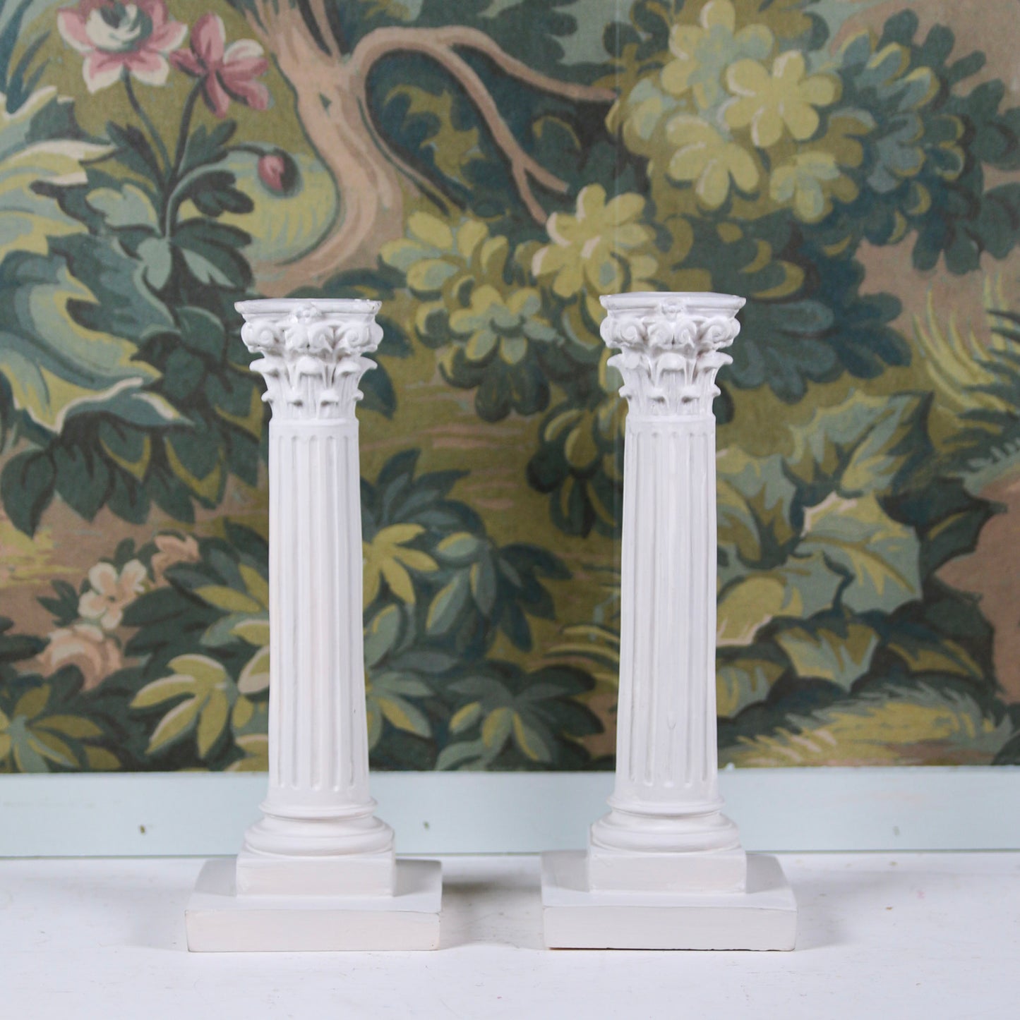 Corinthian Candlestick Holders