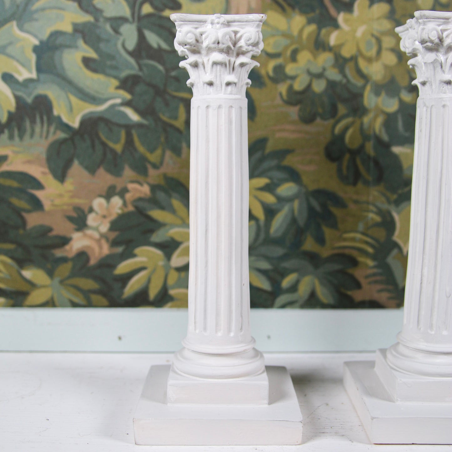 Corinthian Candlestick Holders