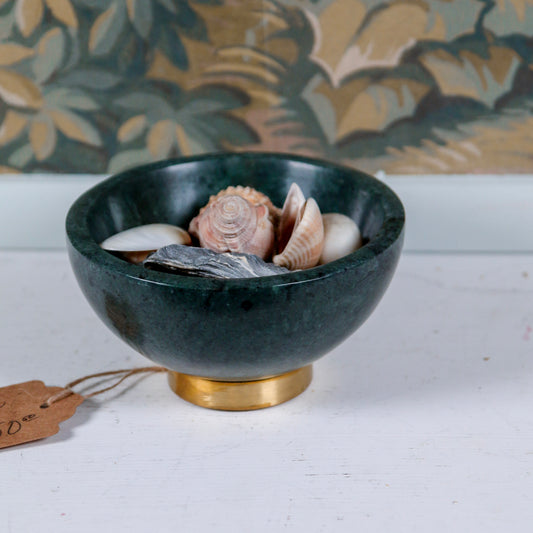 Mini Green Marble Bowl