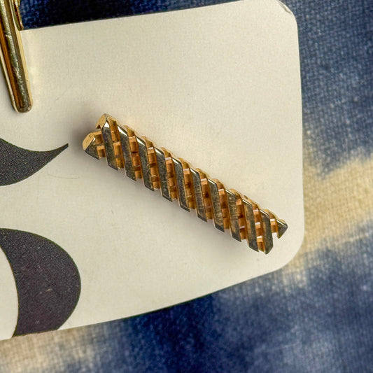 Gold Chain Brooch, Tie Bar