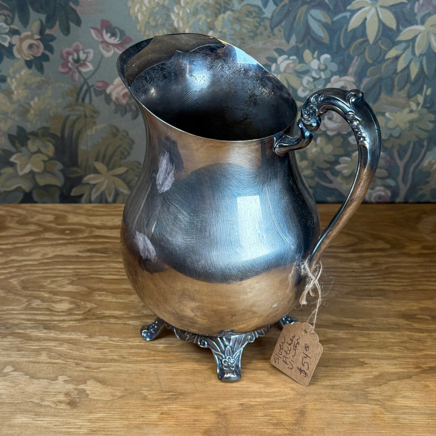 Vintage Silver Pitcher