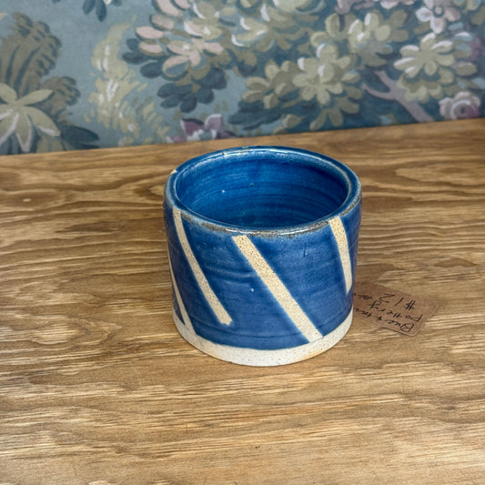 Blue & Tan Pottery