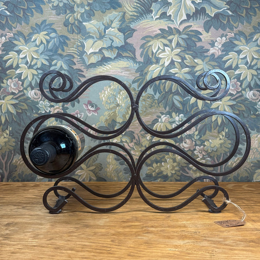 Wrought Iron Wine Rack