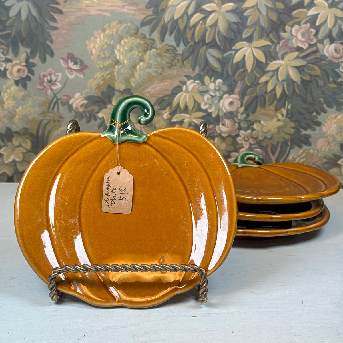 William Sonoma Pumpkin Plate