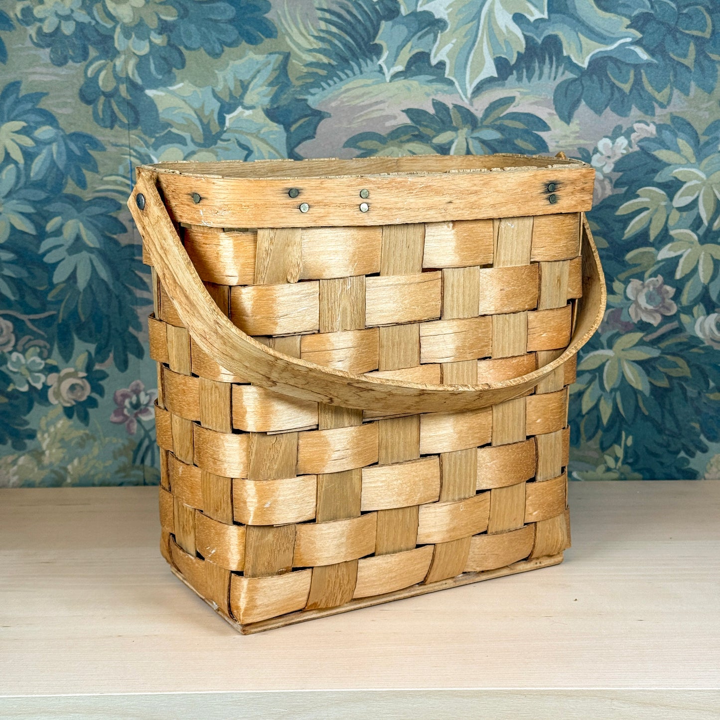 Putney Vermont Woven Basket