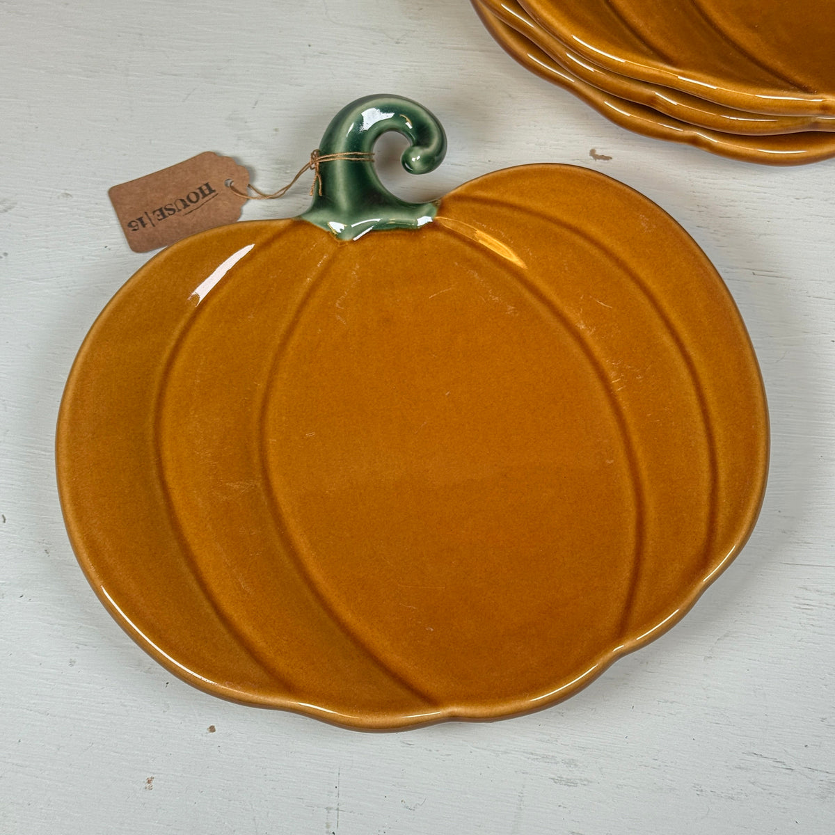 William Sonoma Pumpkin Plate