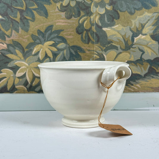 White Italian Ceramic Bowl