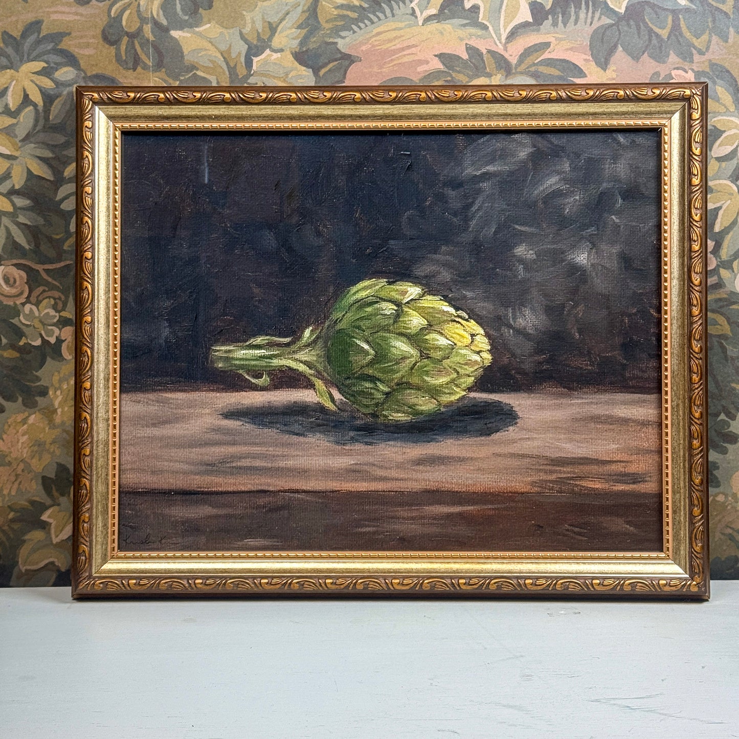Framed Artichoke Giclée Print