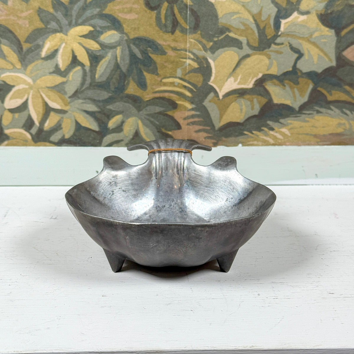 Vintage Wilton Columbian Pewter Fish Catchall