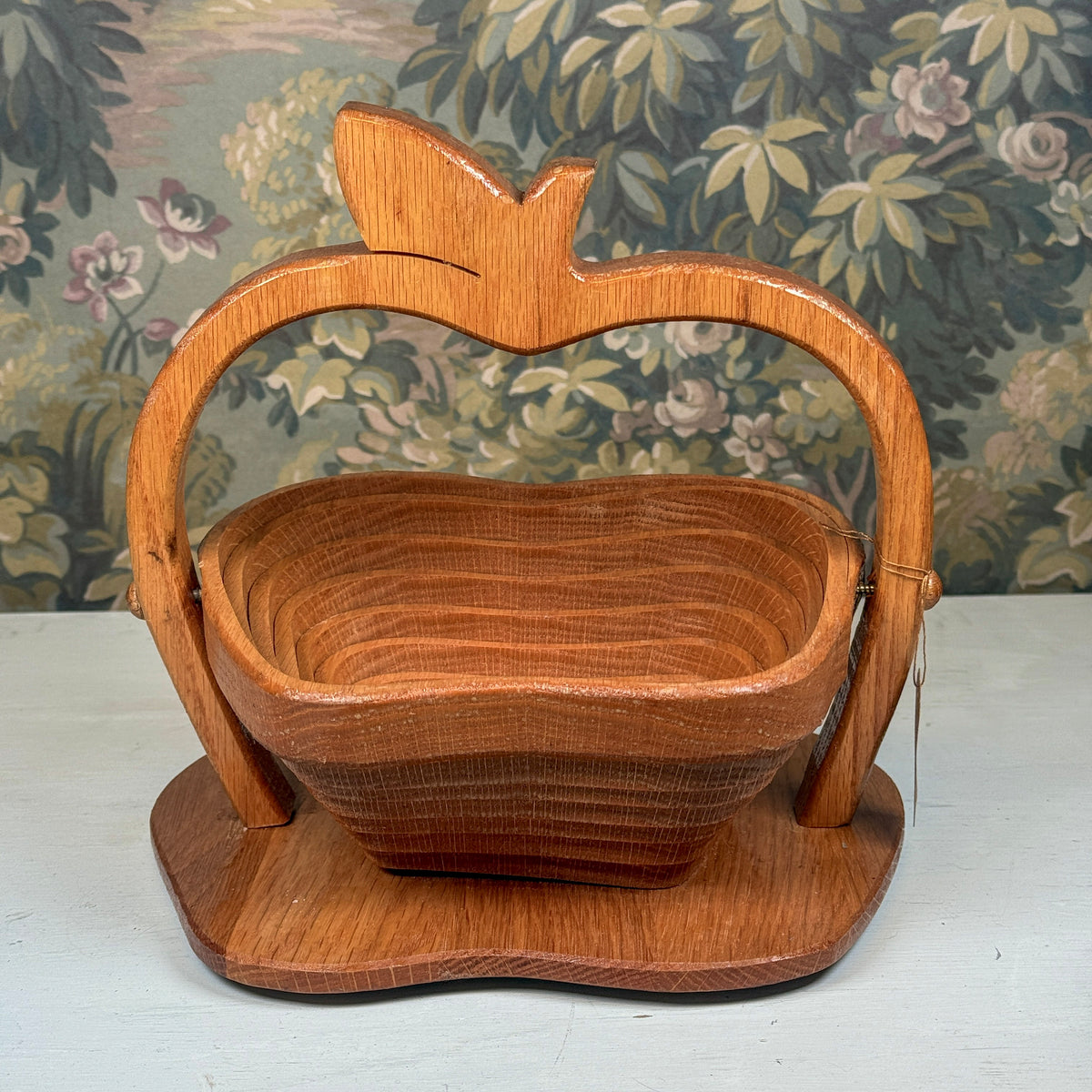 Wooden Apple Nesting Bowl