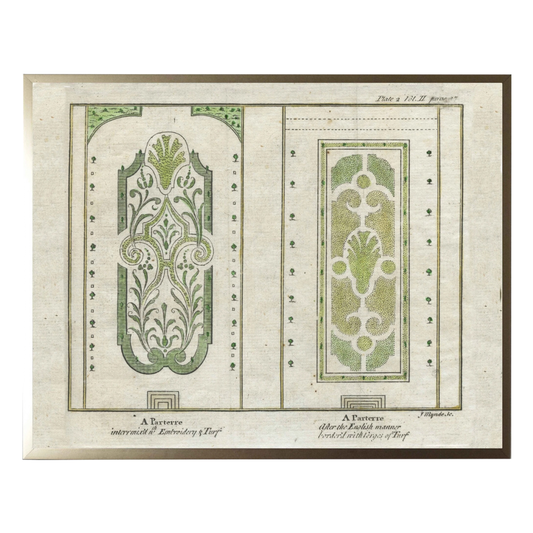 Garden Plot A Framed Bookplate