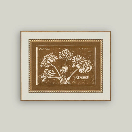 "Maart Blossoms" Framed Reproduction