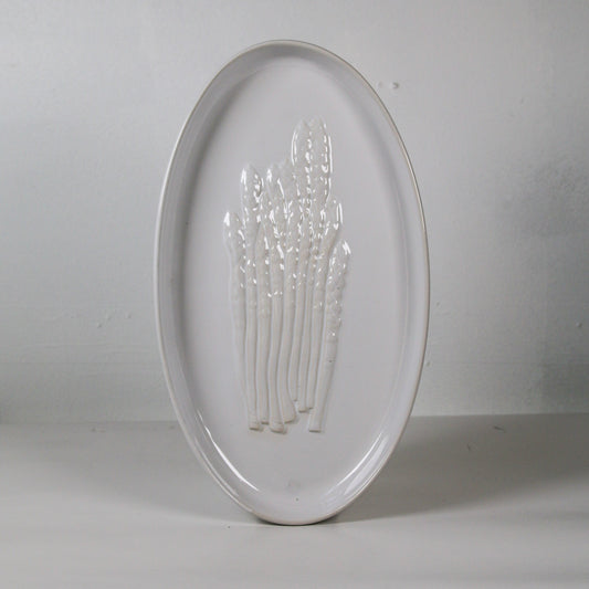 Asparagus Oval Serving Dish