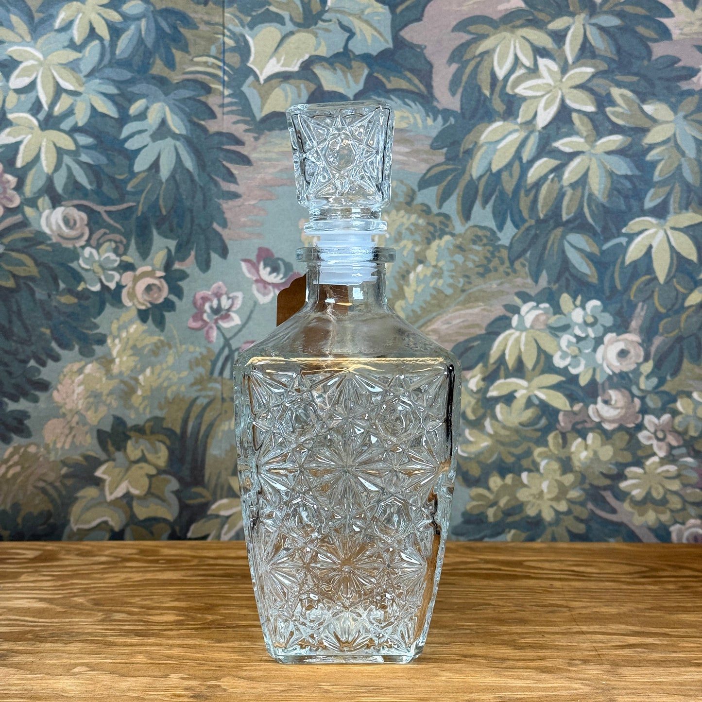 Etched Decanter