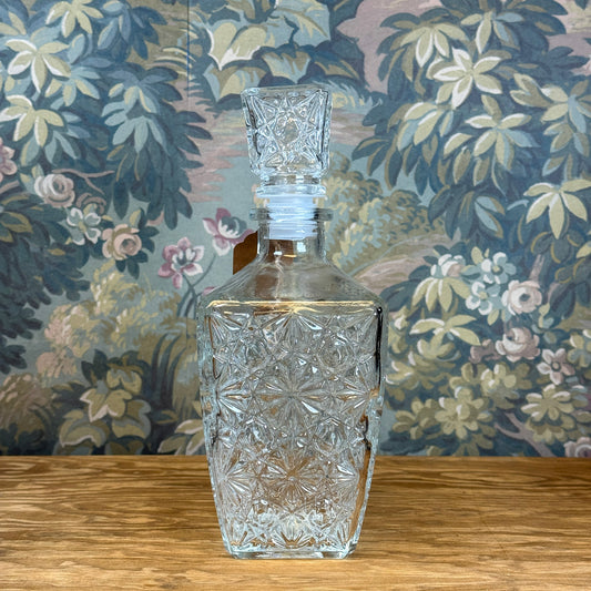 Etched Decanter
