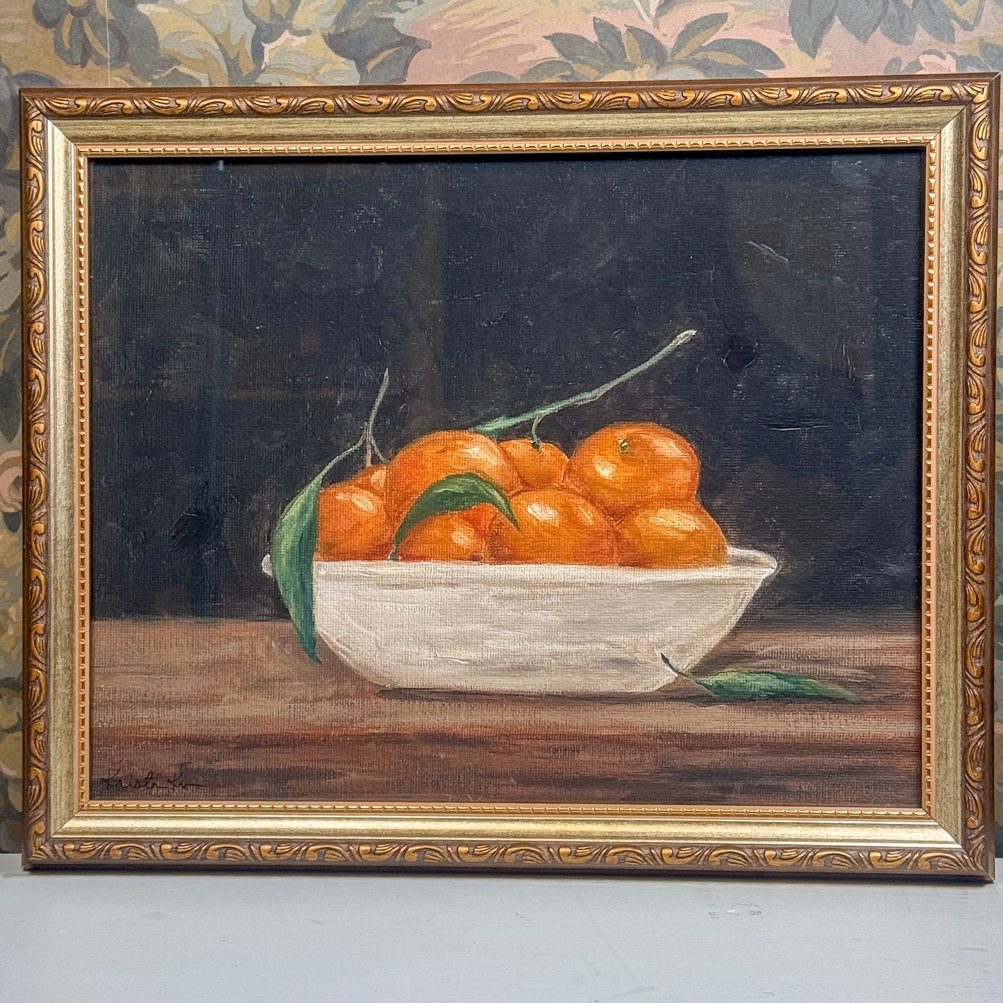 Framed Oranges Giclée Print