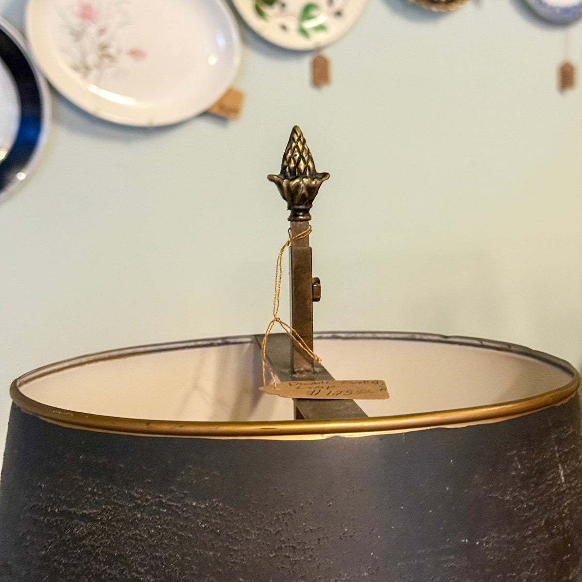 Vintage Double Candlestick Lamp