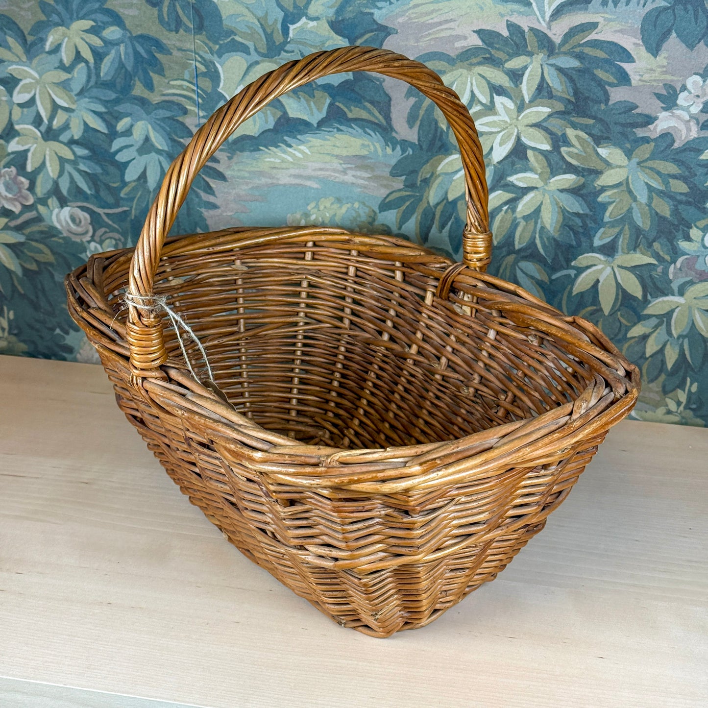 Vintage Basket with Handle