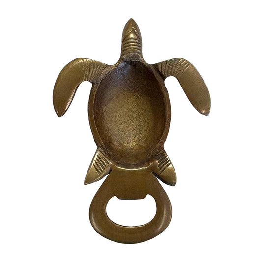 Brass Sea Turtle Bottle Opener