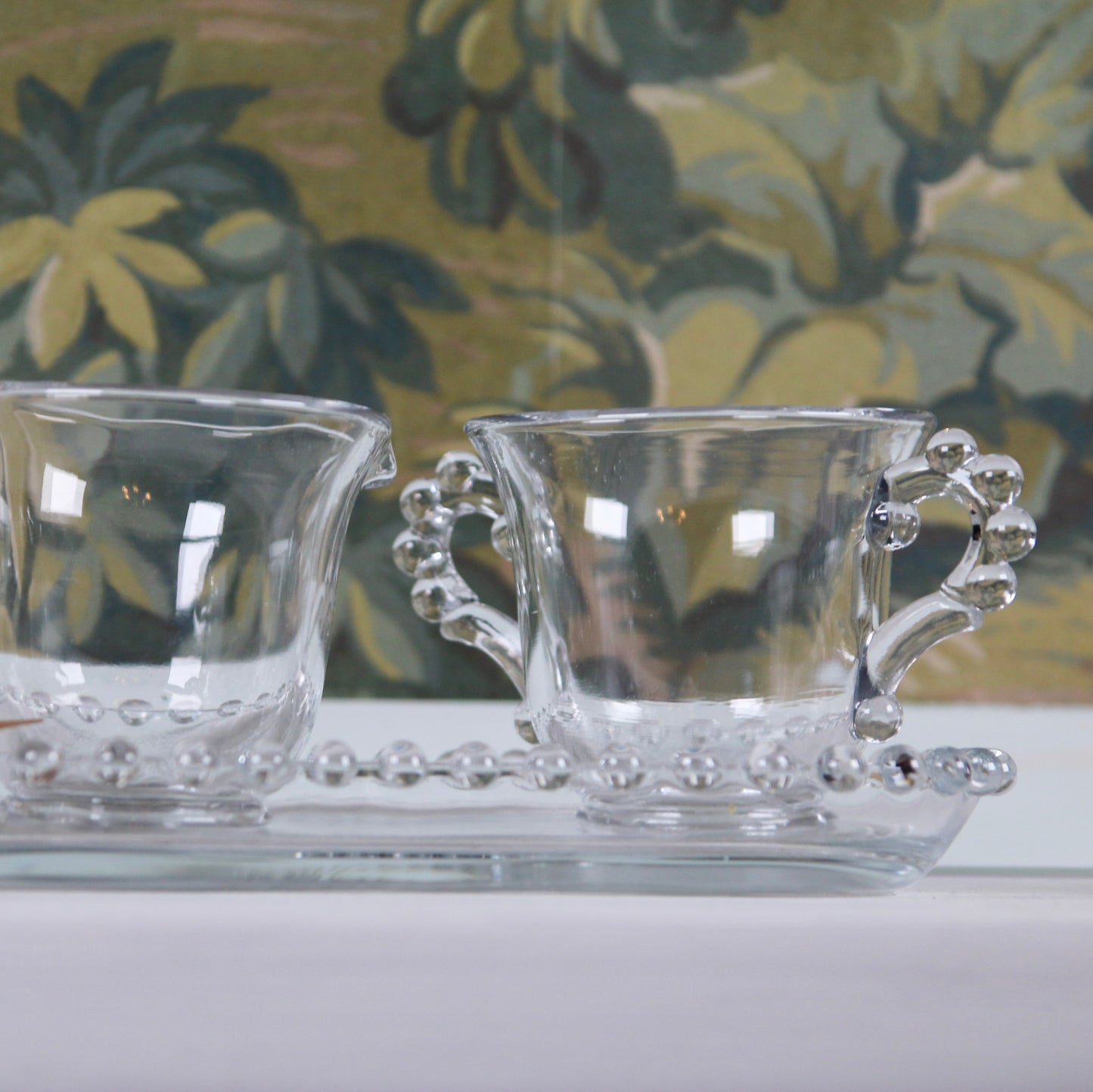 Candlewick Cream & Sugar Set