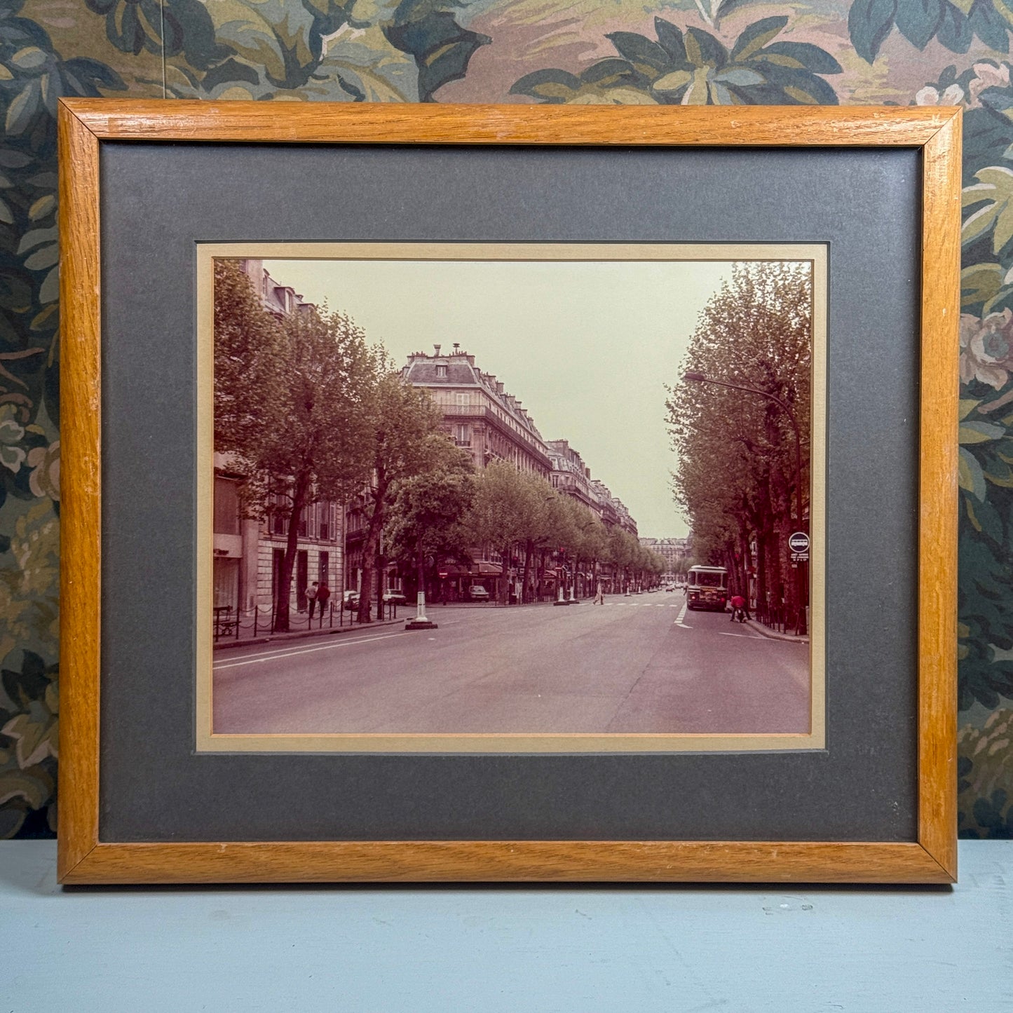 Framed Vintage Paris Photo