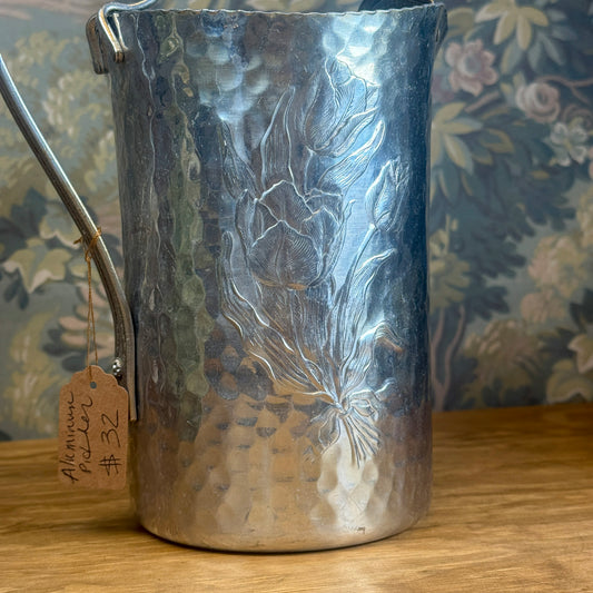 Aluminum Floral Pitcher