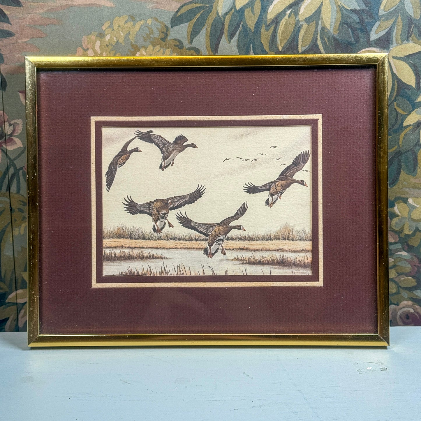 Framed Goose Print