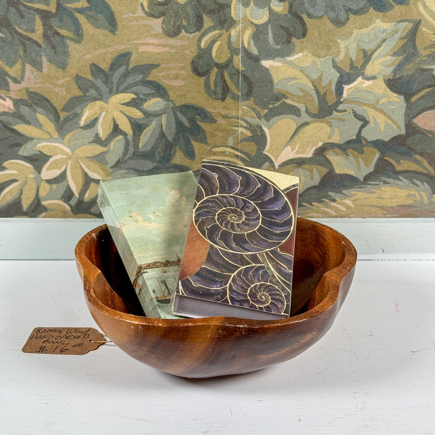 Kamani Wood Hand Carved Bowl