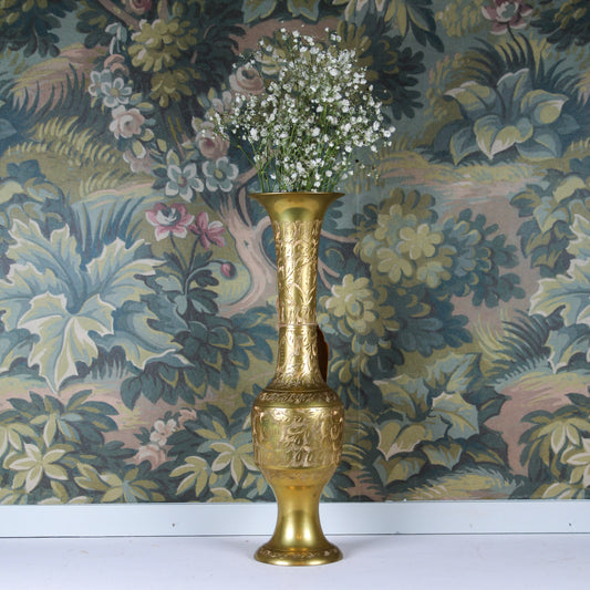 Antique Brass Vase